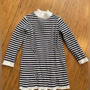 Janie and Jack Striped Knit Kids Dress